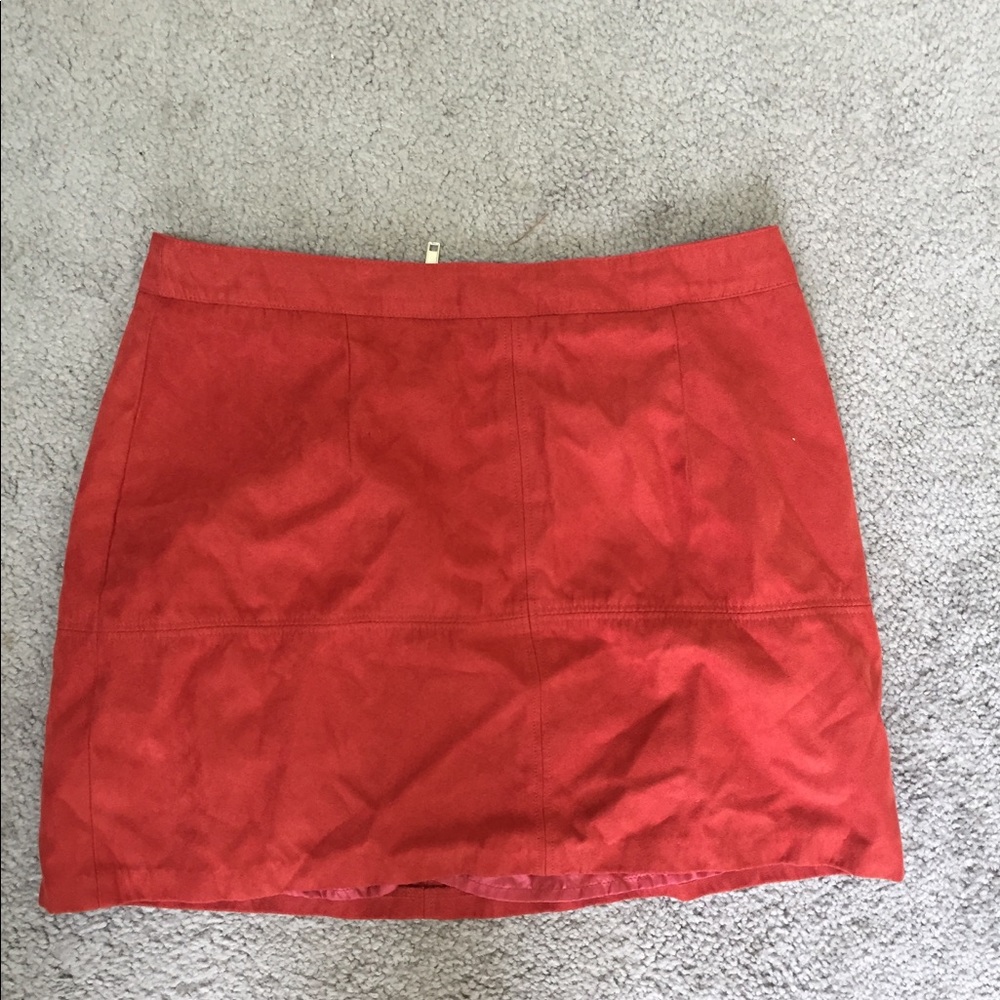 Littlesmill suede mini skirt